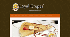 Desktop Screenshot of loyalcrepes.com